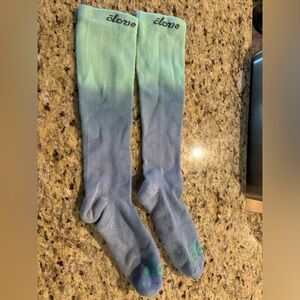 Clove Ocean Fade Compression Socks Small